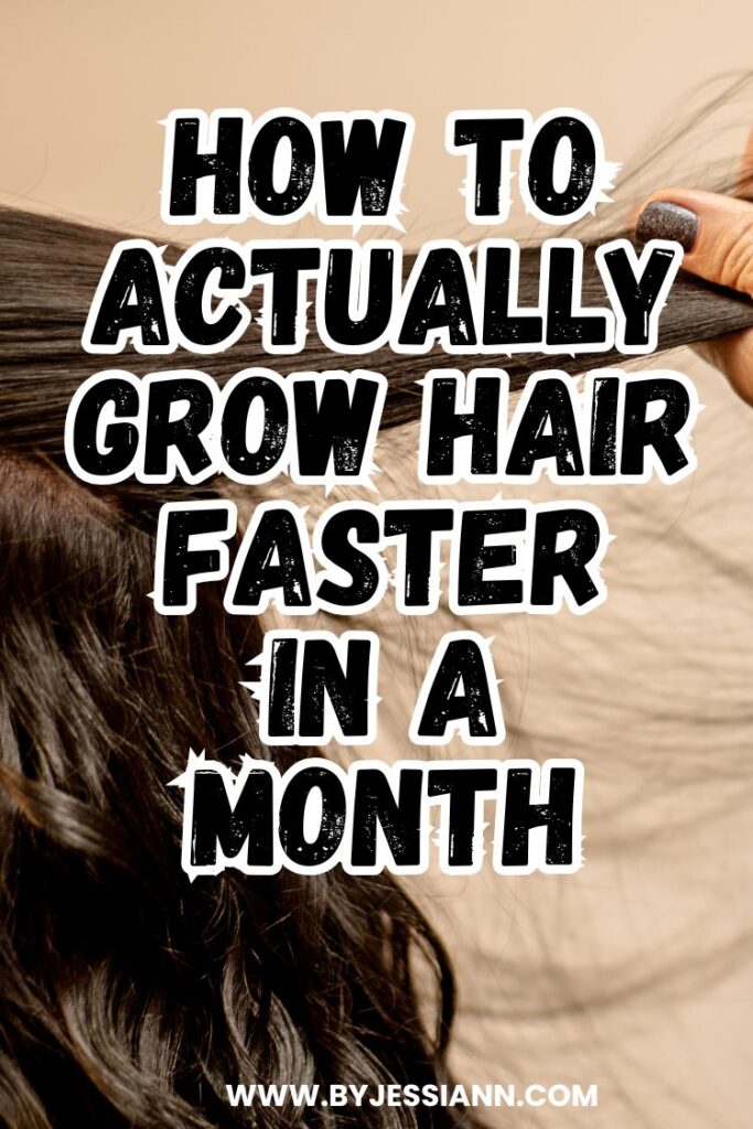 How to Grow Hair Faster in a Month
