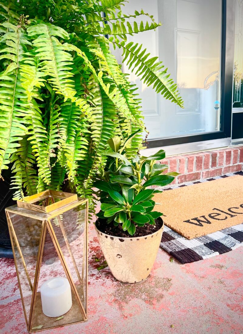 how to decorate a small porch for summer