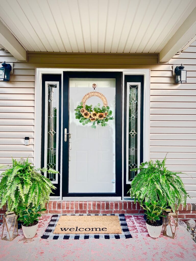 how to decorate a small porch for summer