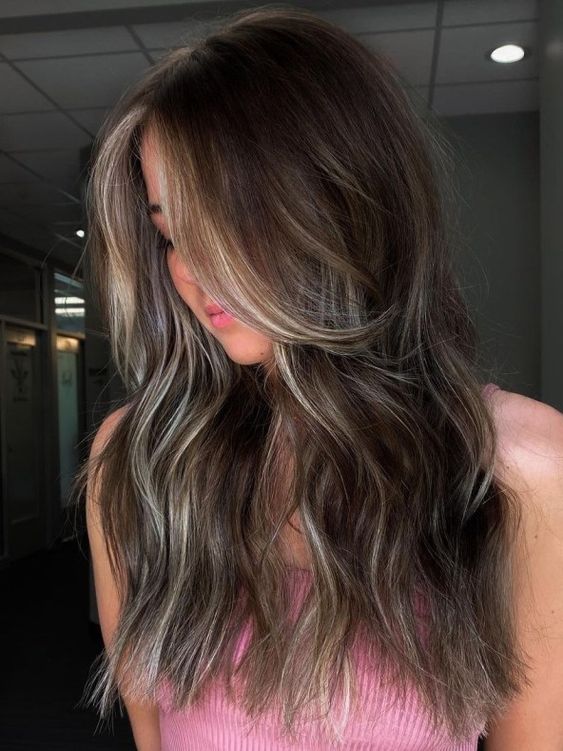 sun kissed brunette hair ideas