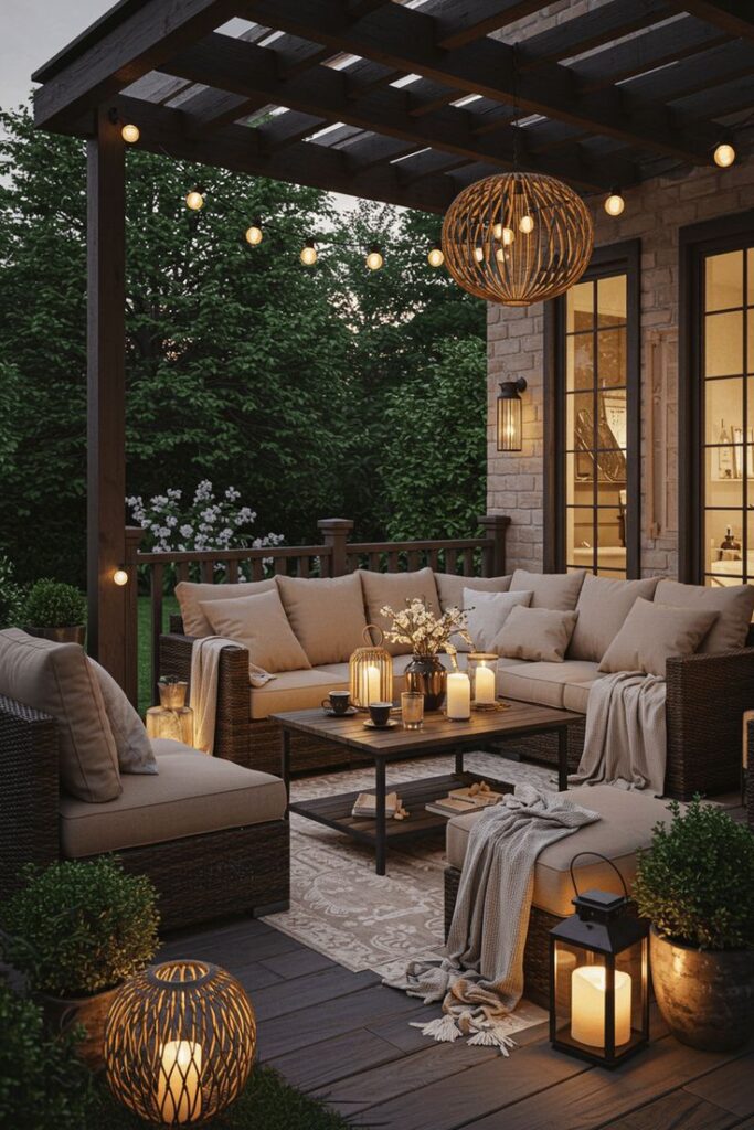 cozy patio decorating ideas for summer