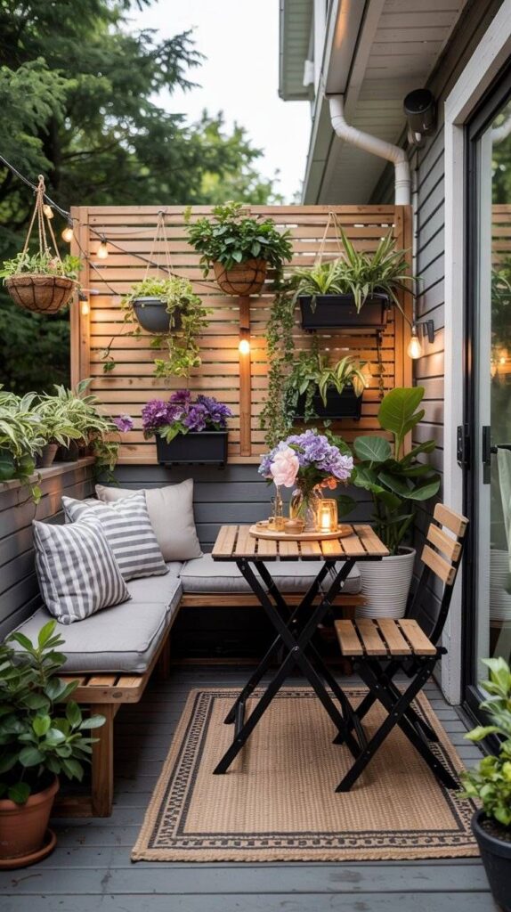 patio decorating ideas for small spaces