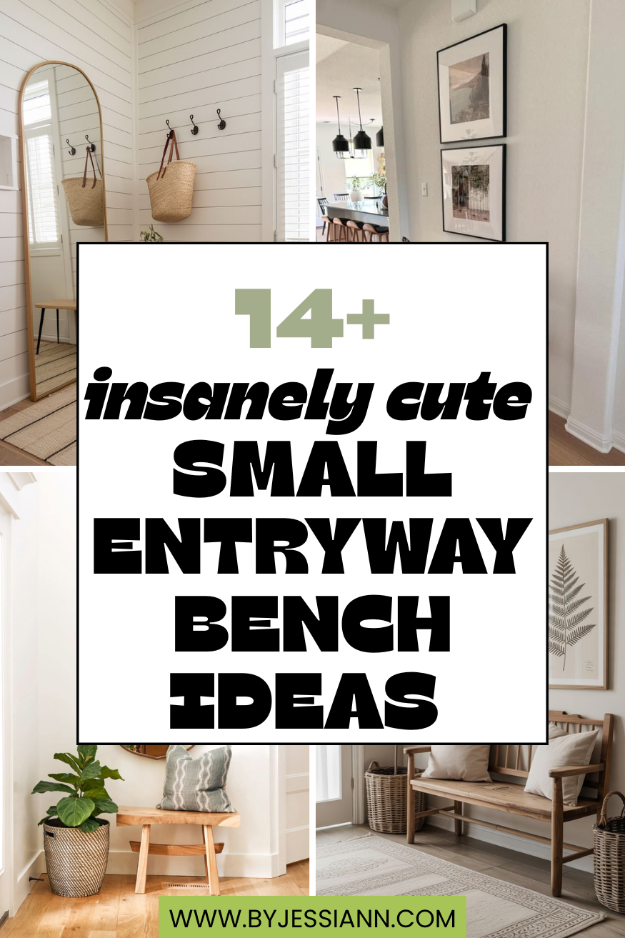 SMALL ENTRYWAY BENCH IDEAS