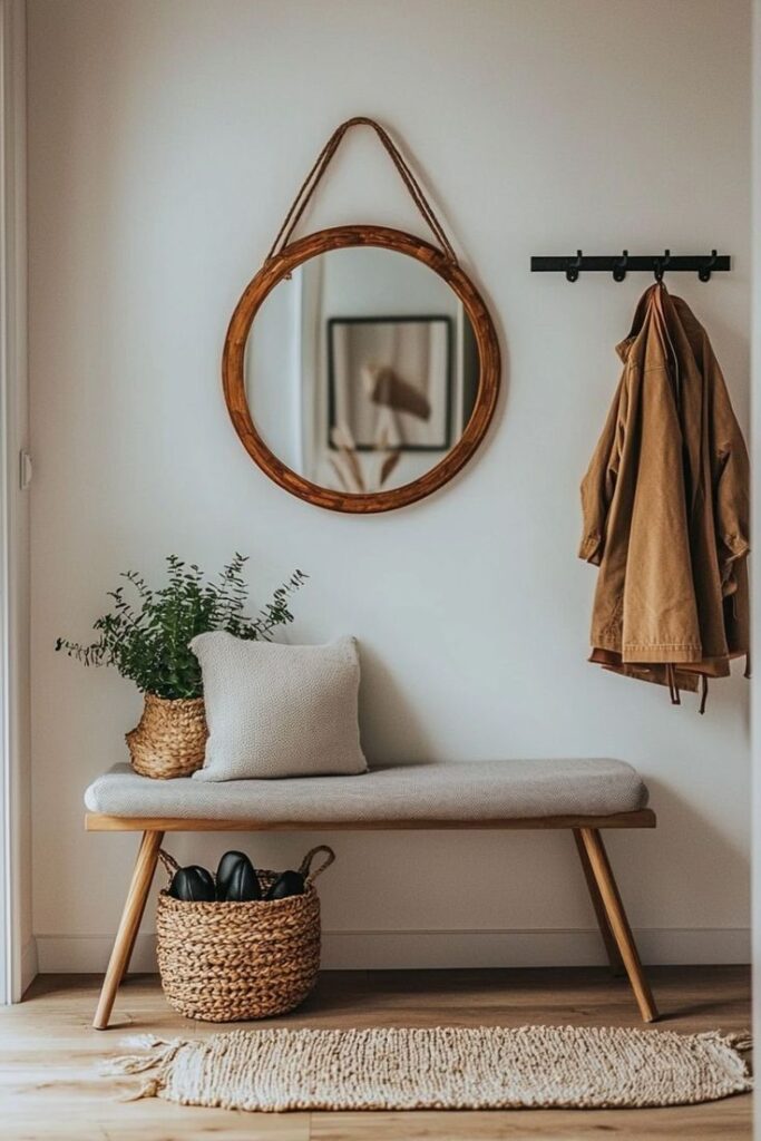 small entryway bench ideas