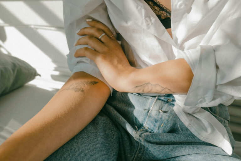 feminine minimalist tattoo