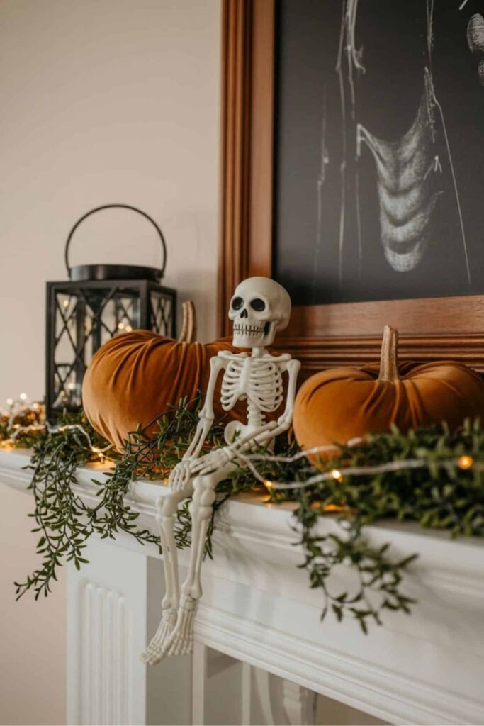 minimalist halloween decor